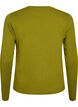 T-shirt basique &agrave; manches longues et col rond, Vert Kaki, Packshot image number 1