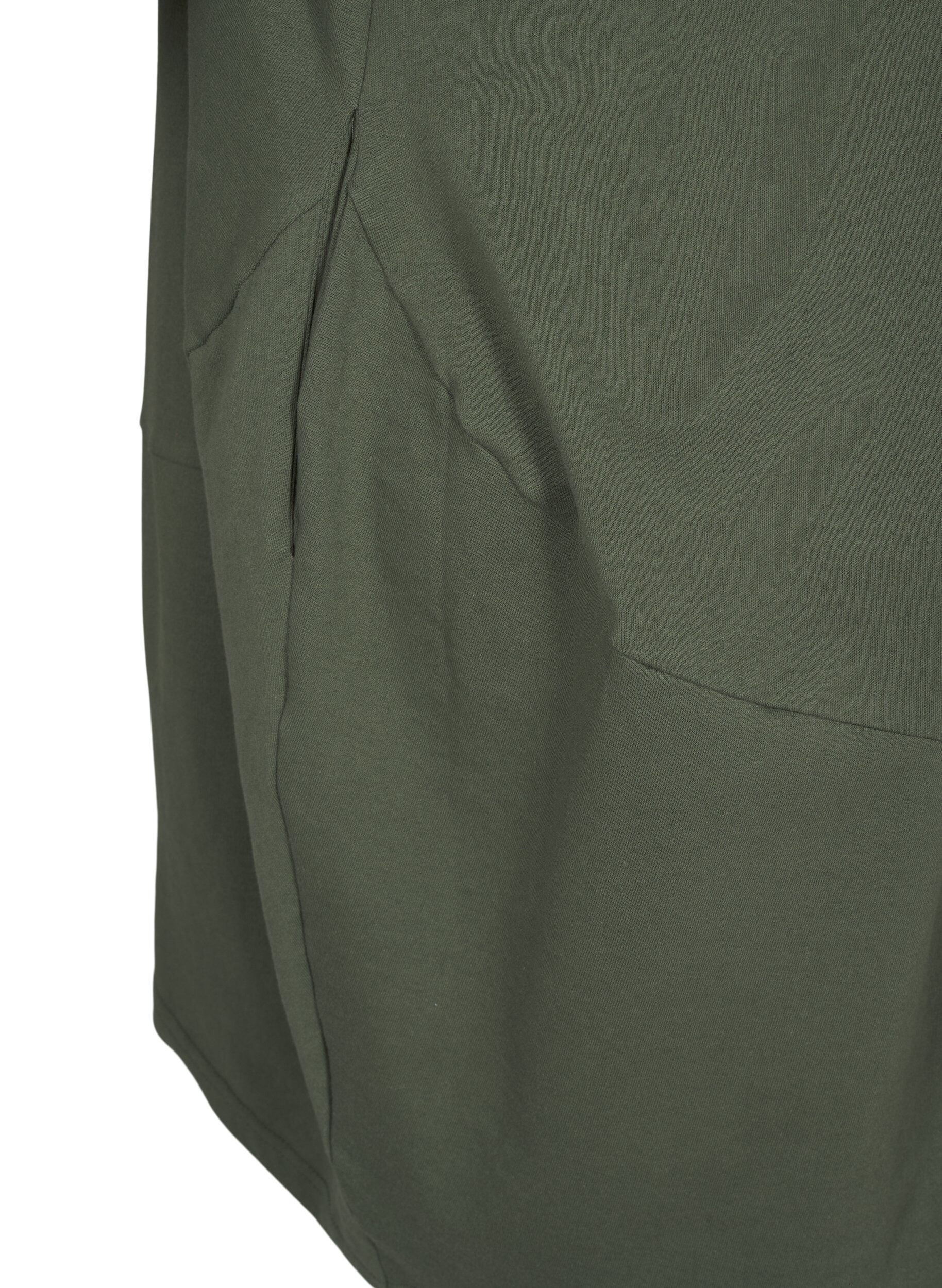 Zizzi Robe ballon avec poches, Vert, Packshot image number 4