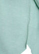 Chemise en lin et viscose avec manches 3/4, Vert clair, Packshot image number 3
