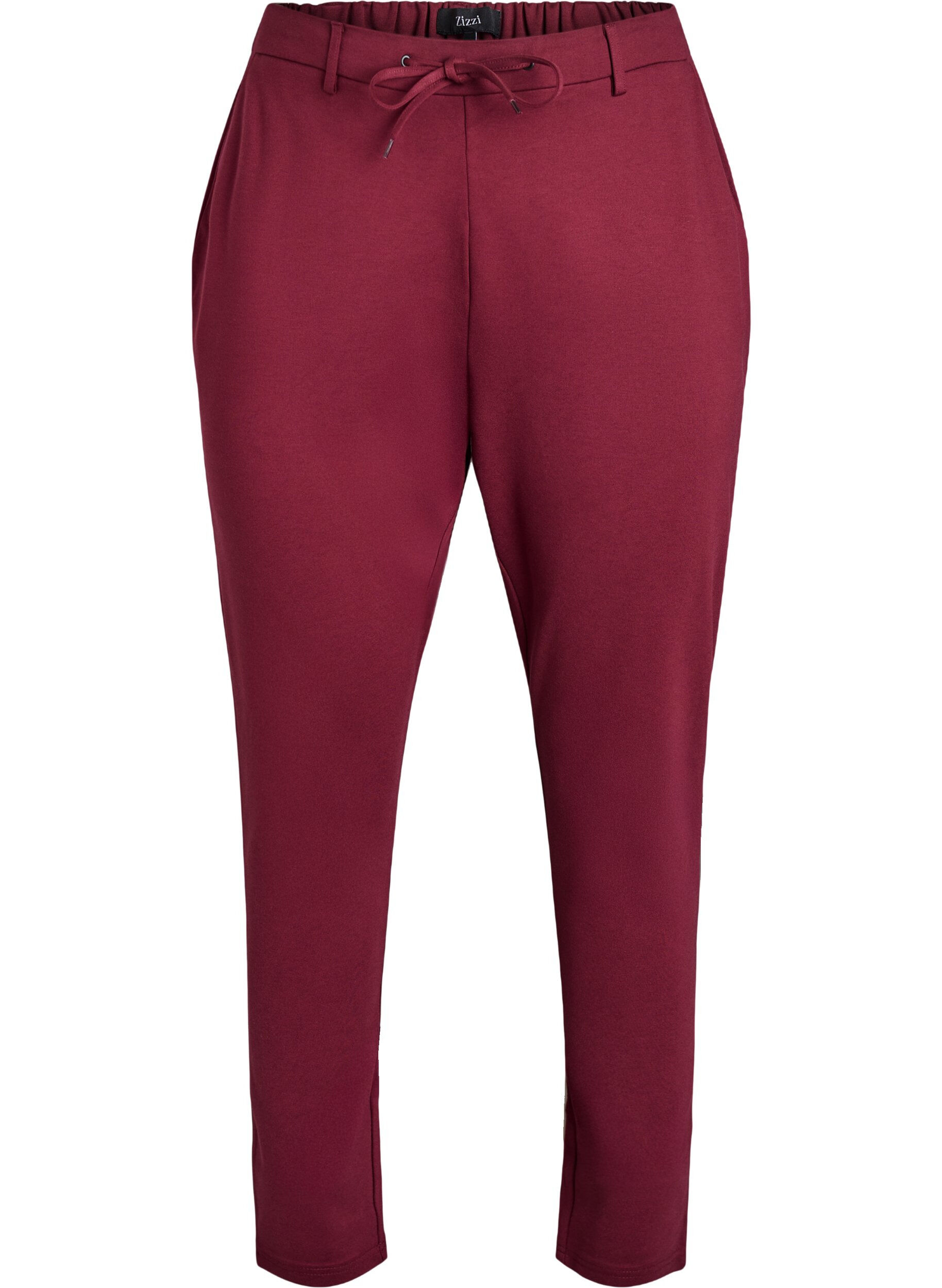 ZizziGek&uuml;rzte Maddison Hose, Dunkles Bordeaux, Packshot image number 0