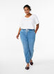 Jeans-Jogginghose mit Taschen, Blau, Model image number 1