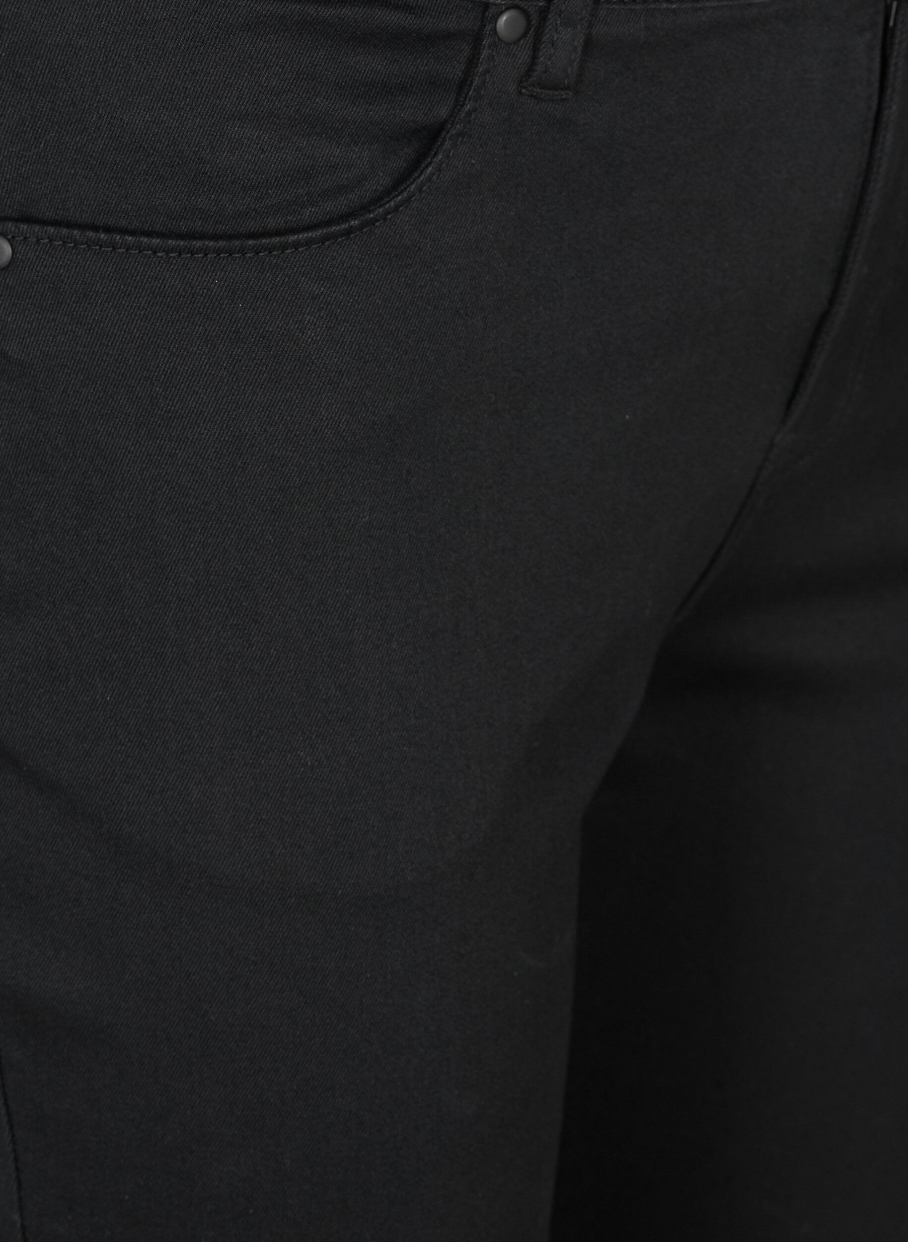 ZizziHoch taillierte Amy Capri Jeans mit Super Slim Fit, Schwarz, Packshot image number 2
