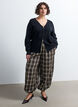 Strickjacke mit 2-Wege-Rei&szlig;verschluss, Schwarz, Model image number 1