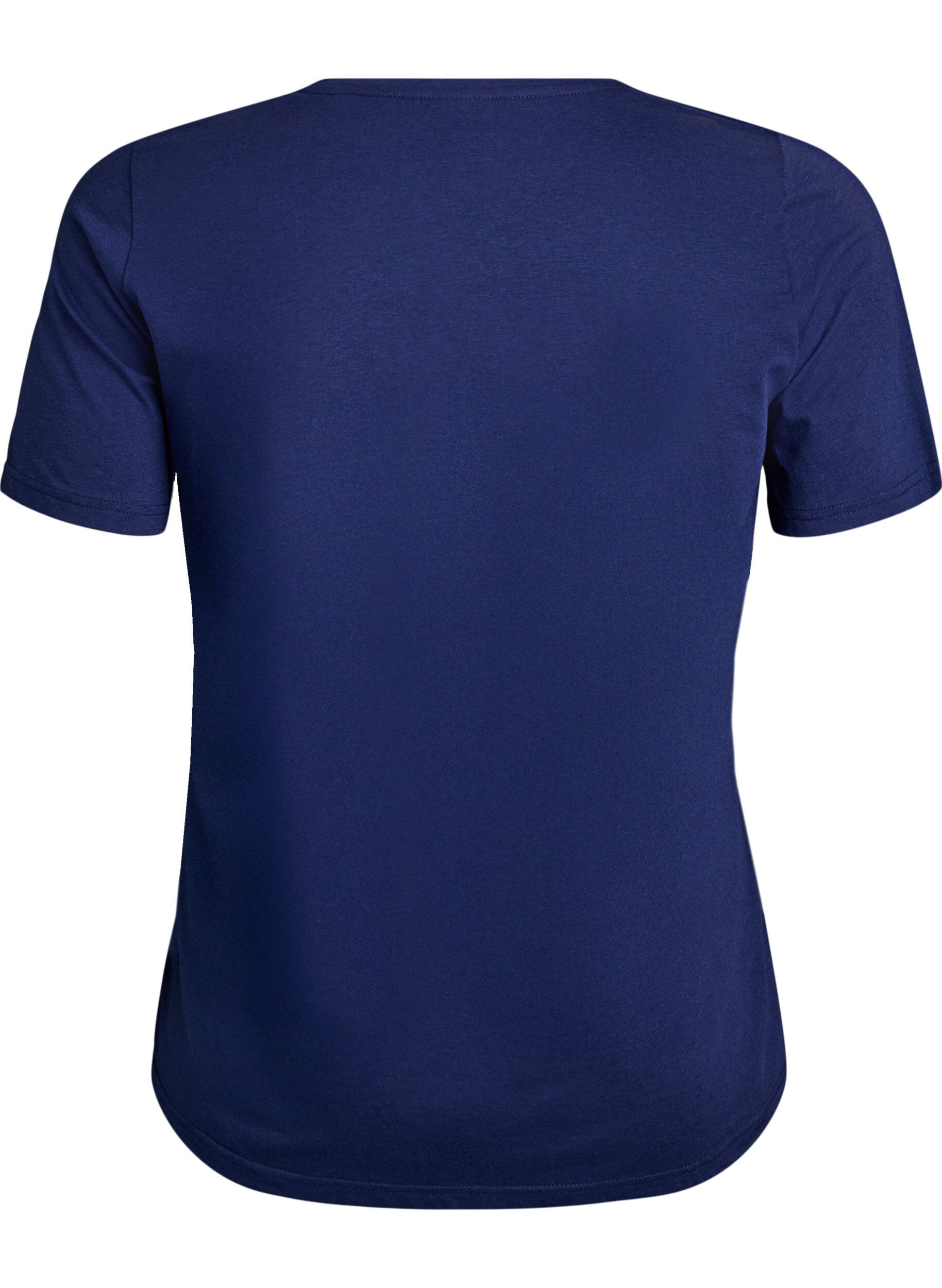 ZizziT-shirt imprim&eacute;, Bleu, Packshot image number 1