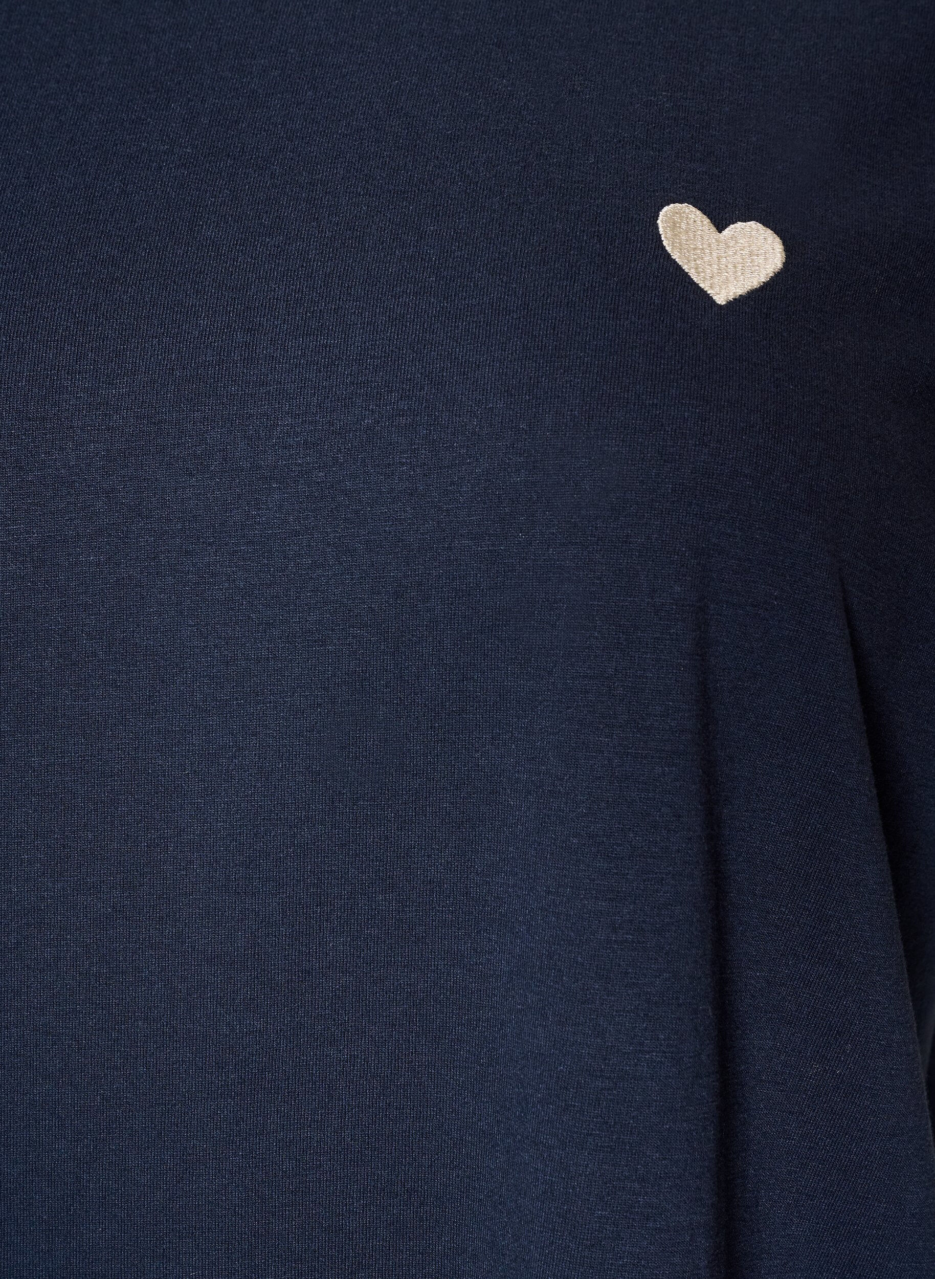 ZizziT-shirt imprim&eacute;, Bleu, Packshot image number 2