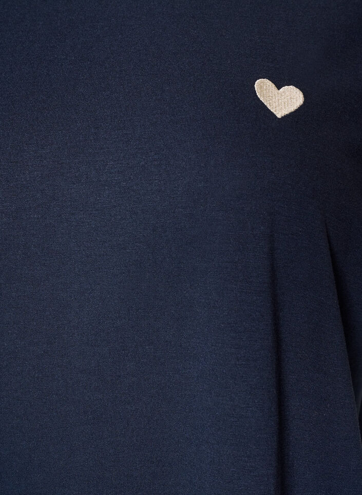 T-shirt imprim&eacute;, Bleu, Packshot image number 2