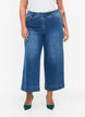 Cropped Jeans mit breitem Bein, Blau, Model image number 3