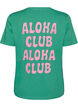 T-Shirt aus Bio-Baumwolle mit R&uuml;ckenprint, Gr&uuml;n, Packshot image number 1