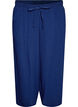 Culotte-Hose aus Baumwollmusselin mit hohem Bund, Blau, Packshot image number 0
