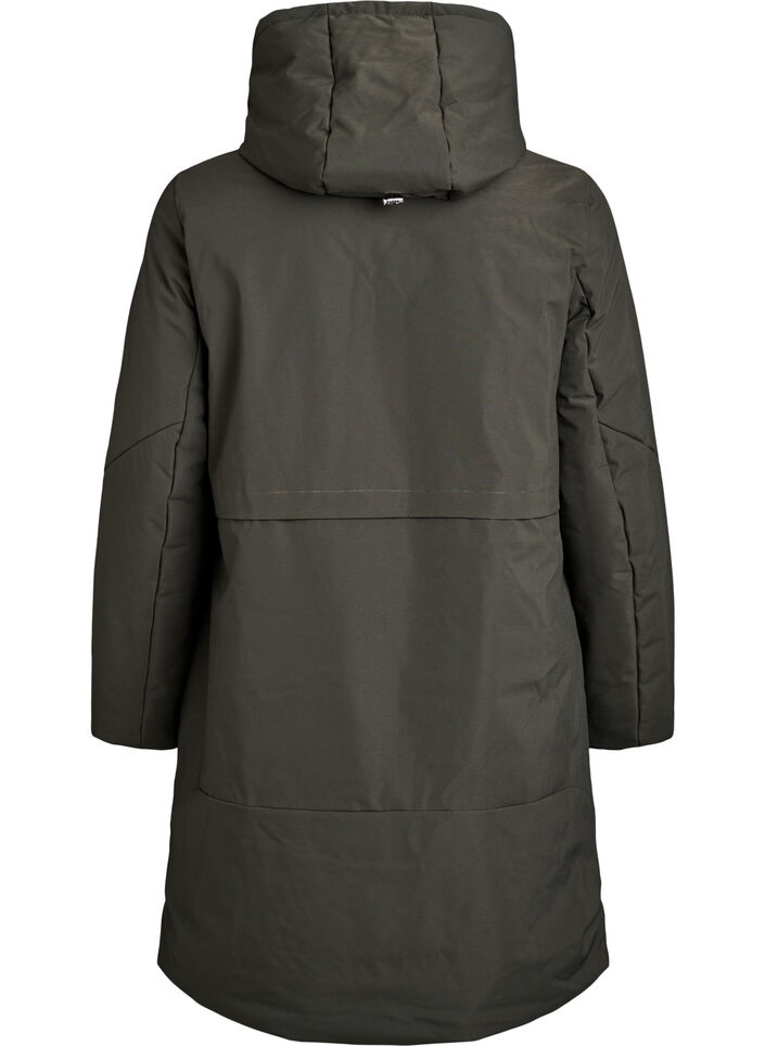 Veste d'hiver avec taille ajustable, Vert, Packshot image number 1