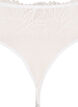 String en microfibre avec dentelle, Blanc, Packshot image number 3