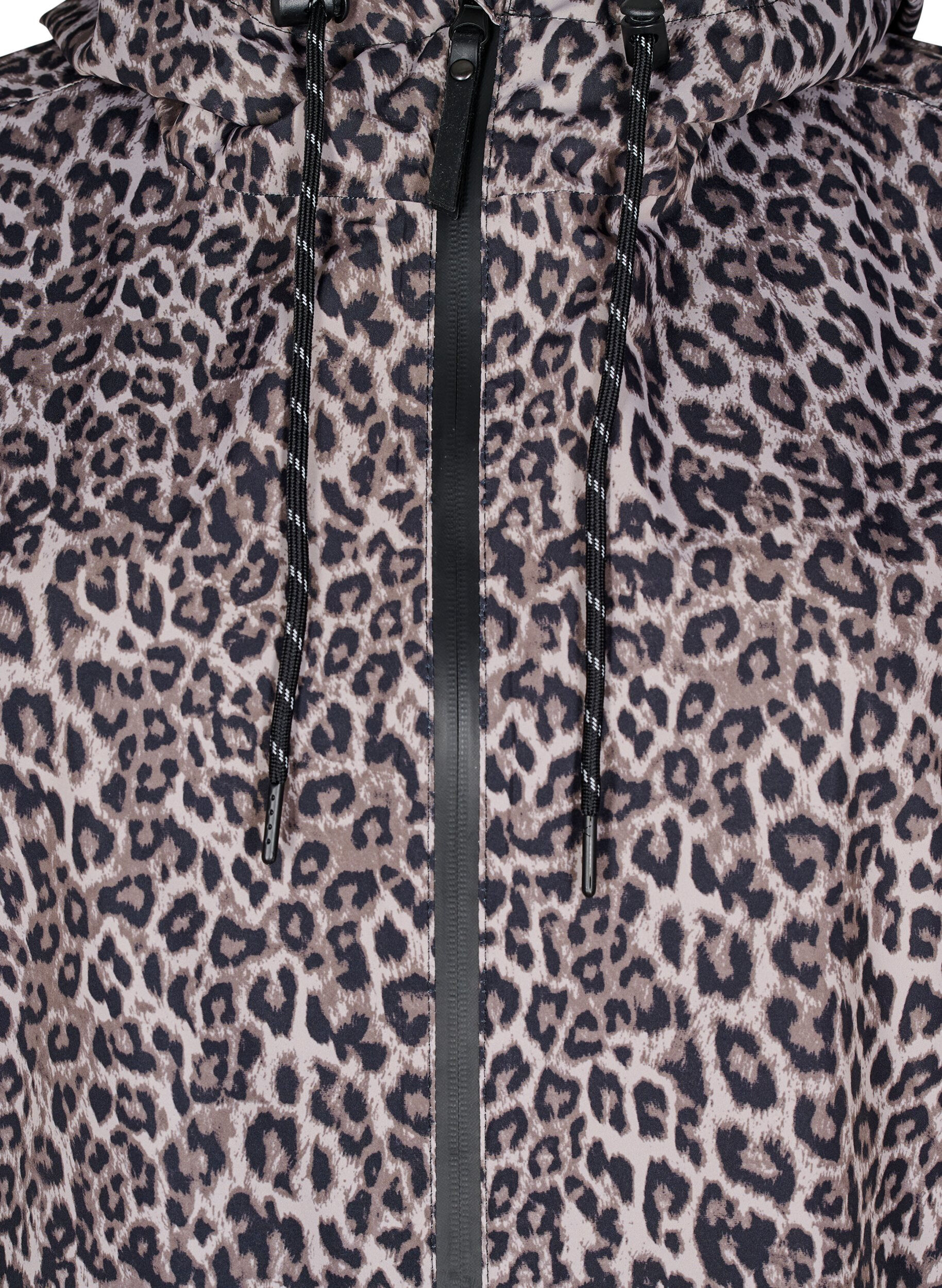 Zizzi Imperm&eacute;able avec poches et capuche, Marron, Packshot image number 2