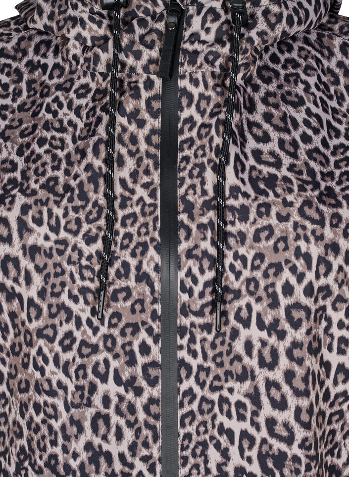 Imperm&eacute;able avec poches et capuche, Marron, Packshot image number 2