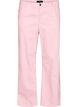 Farbige Myra Jeans mit Streifen und weiten Beinen, Pink, Packshot image number 0