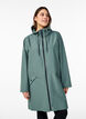 Veste de pluie avec poches et capuche, Vert foncé, Model image number 0