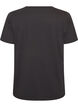 T-shirt en coton avec imprim&eacute; devant, Gris anthracite, Packshot image number 1