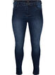 Super Slim-Fit-Jeans mit hoher Taille, Dark Blue, Packshot image number 0