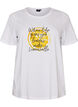 T-shirt imprim&eacute;, Blanc, Packshot image number 0