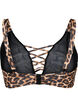 Bikini-BH mit Leopardenmuster und String-Detail, Autentic Leopard, Packshot image number 1