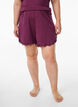 Top avec finitions en dentelle, Bordeaux fonc&eacute;, Model image number 3