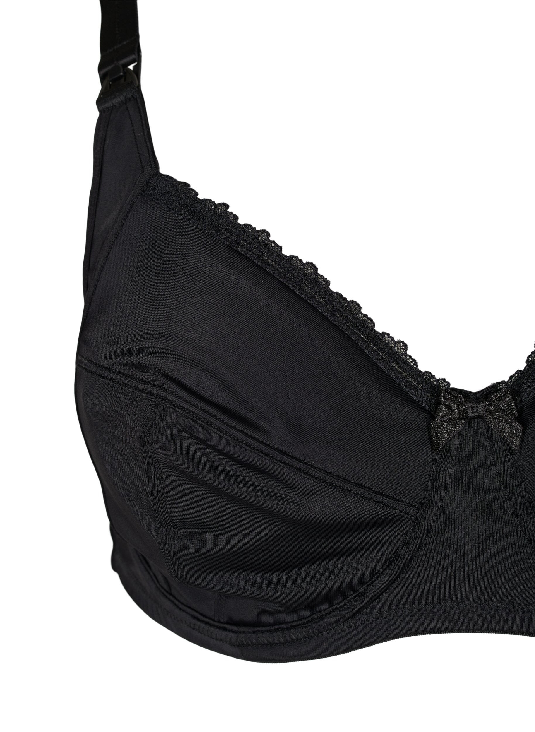 Zizzi Soutien-gorge d'allaitement Figa &agrave; armatures, Black, Packshot image number 2