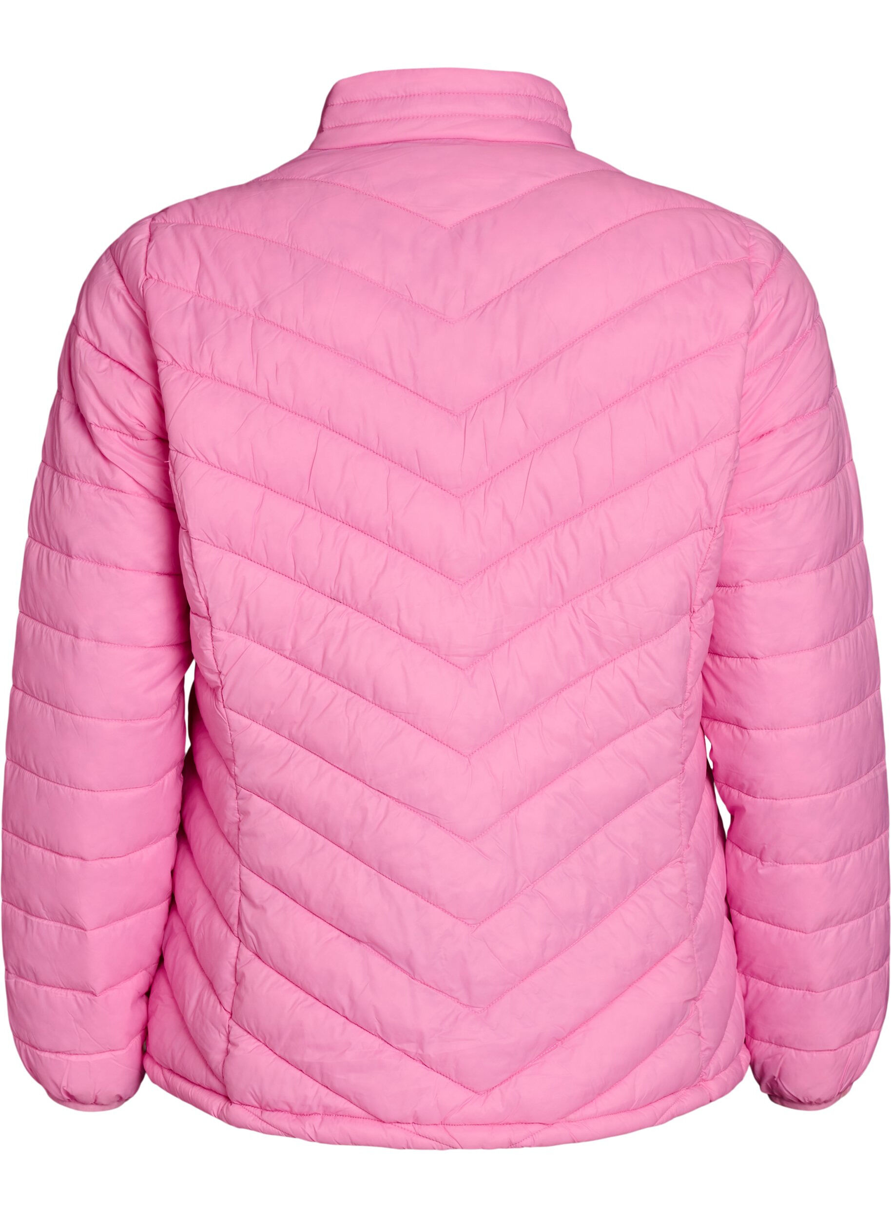 Zizzi Leichte Jacke mit Taschen, Pink, Packshot image number 1