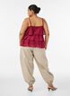 Ballonhose mit Taschen und elastischem Bund, Beige, Model image number 1