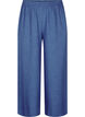 Pantalon ample avec ceinture &eacute;lastique et poches, Bleu, Packshot image number 0
