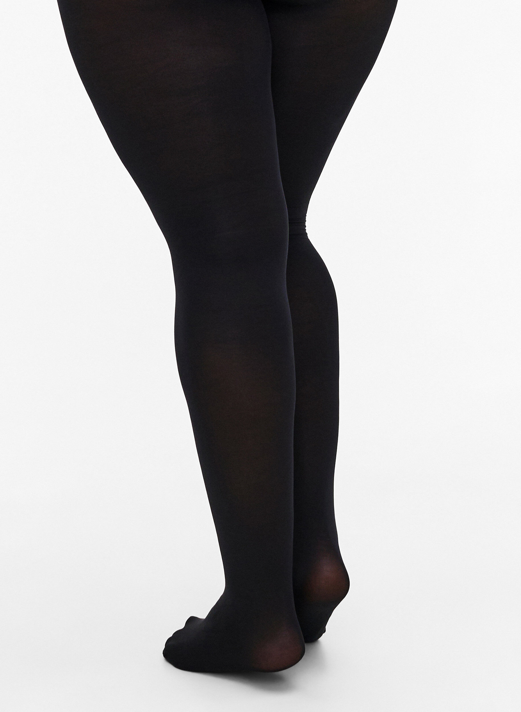 ZizziLot de 2 collants en 100 deniers, Noir, Model image number 1
