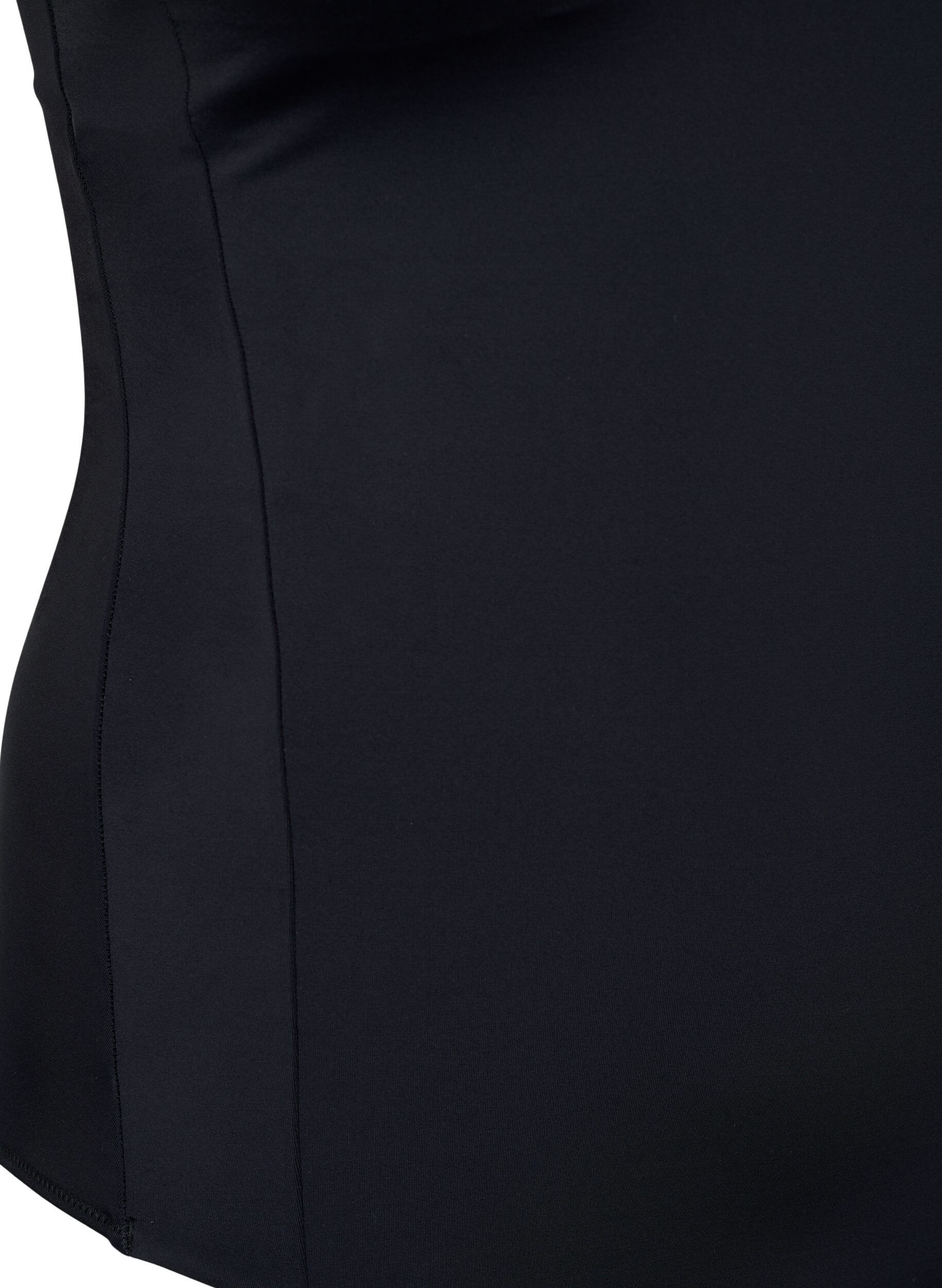 Zizzi Sportlicher Badeanzug mit Racerback, Black, Packshot image number 3