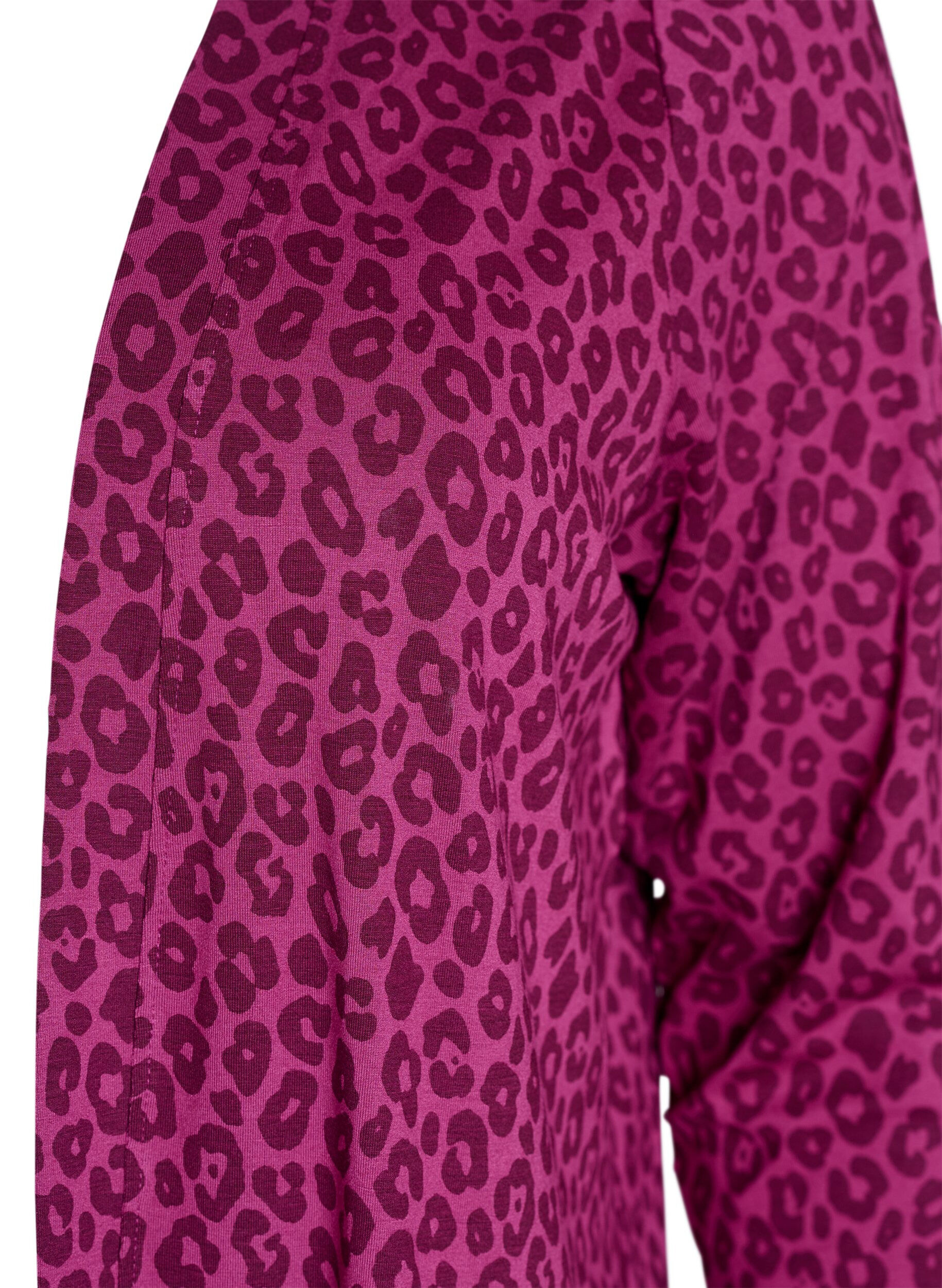 Zizzi Kimono aus Viskose, Pink, Packshot image number 2