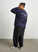 Pantalon d'entra&icirc;nement avec jambes ballon, Noir, Model image number 1