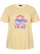 T-shirt imprim&eacute;, Jaune, Packshot image number 0