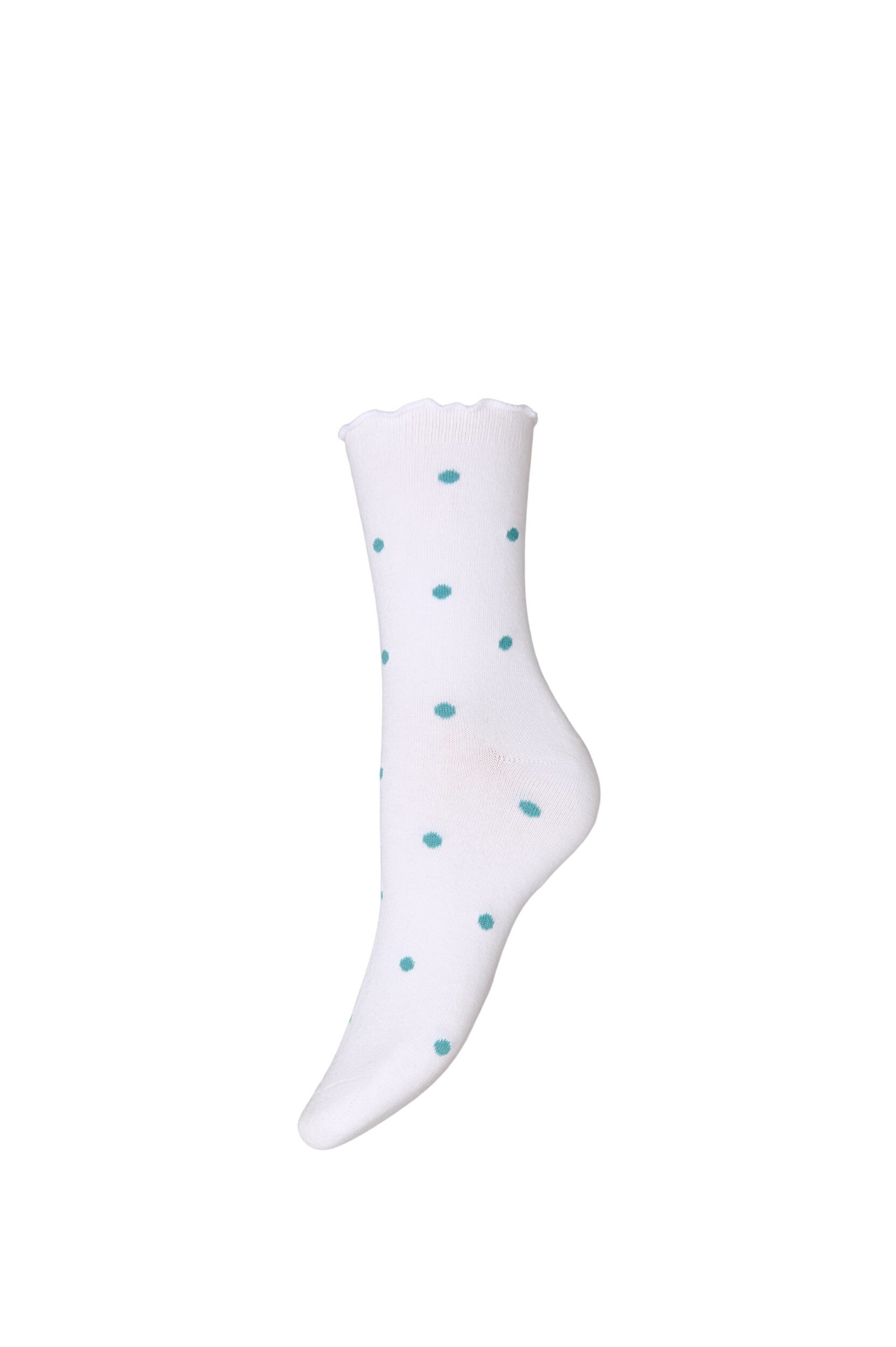 ZizziSocken aus Baumwolle mit Mustern, Wei&szlig;, Packshot image number 0
