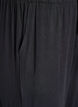 Pantalon de nuit taille haute en modal, Noir, Packshot image number 2