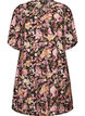 Kurzes A-Linien-Kleid mit V-Ausschnitt, Rot, Packshot image number 0