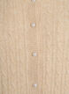 Cardigan en maille torsad&eacute;e avec boutons nacr&eacute;s, Beige, Packshot image number 2