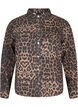 Canvas-Jacke mit Leopardenmuster, Leo AOP, Packshot image number 0