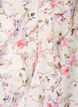 Blouse en viscose &agrave; imprim&eacute; floral et manches 3/4, Vanille, Packshot image number 2