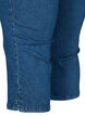Caprihose in Baumwollmischung, Dark blue denim, Packshot image number 3