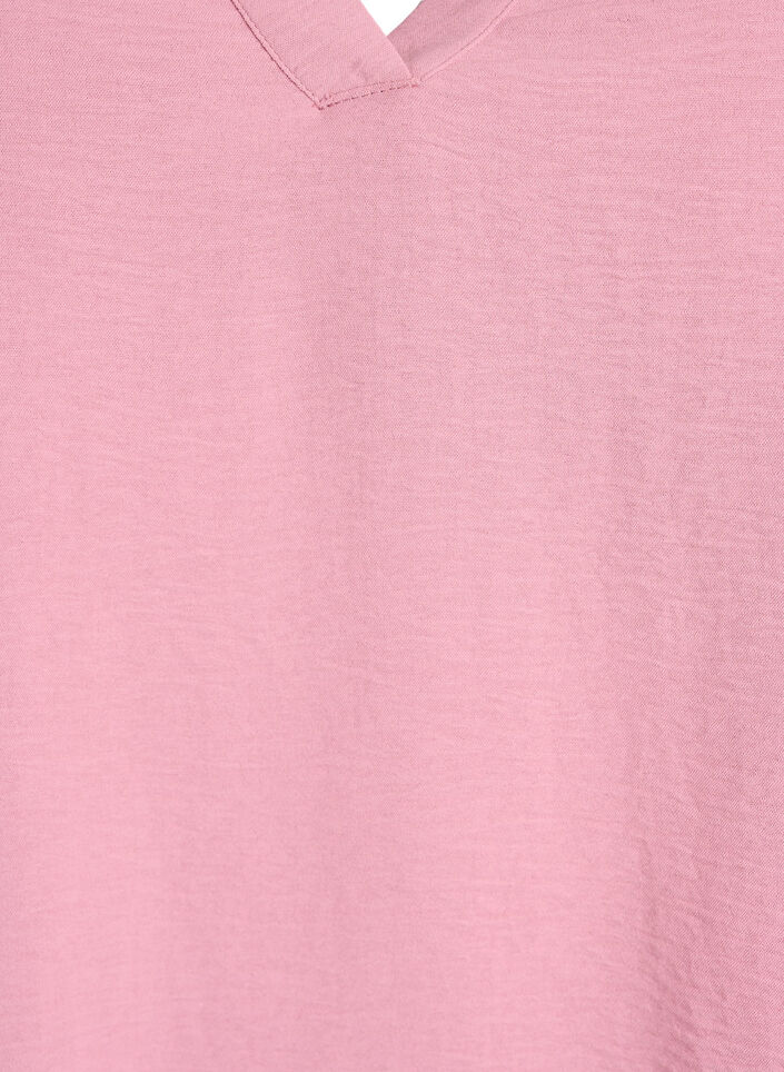 Bluse mit 3/4-&Auml;rmeln, Rot, Packshot image number 2