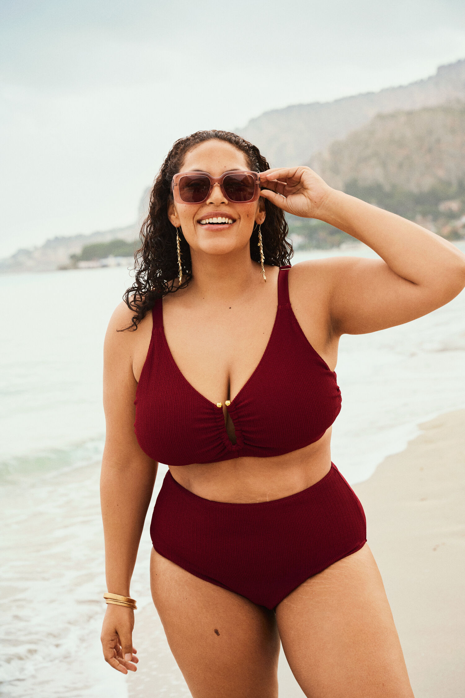 Zizzi Bikini avec d&eacute;tails, , Model