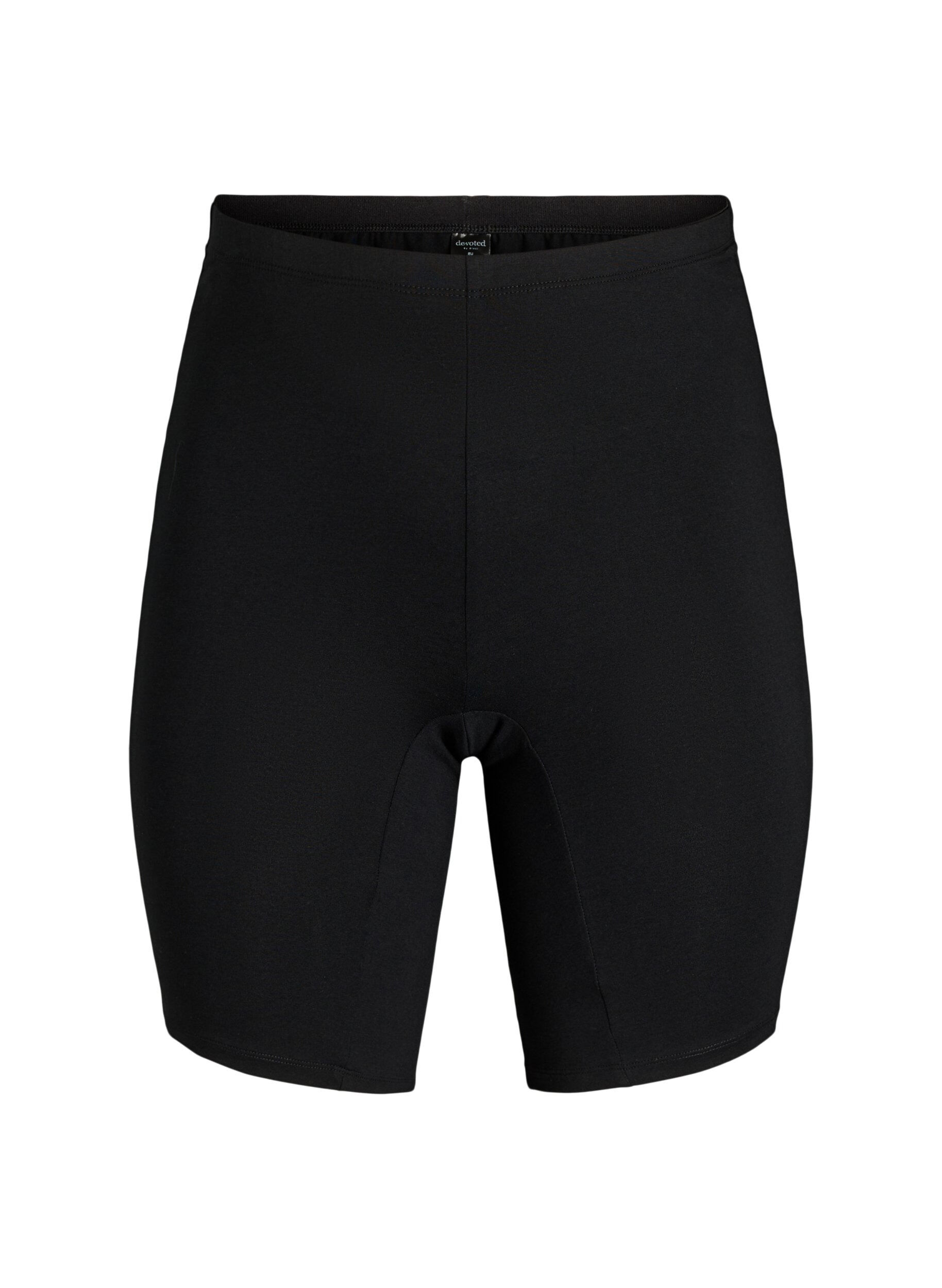 Zizzi Panty aus Baumwolle mit langem Bein, Schwarz, Packshot image number 0