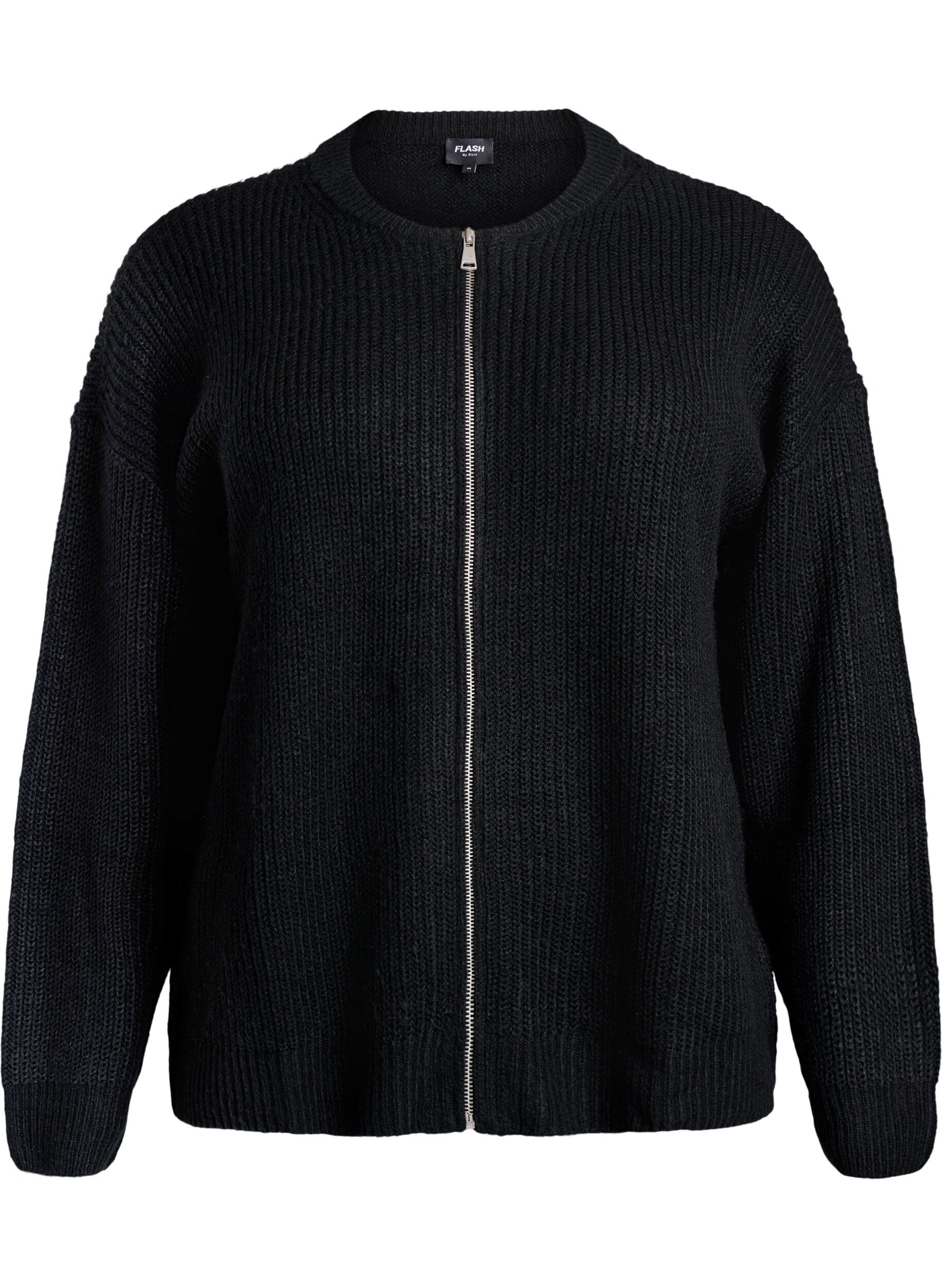 FLASH - Cardigan en maille avec zip