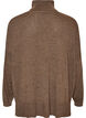 Rollkragenpullover mit lockerer Passform, Braun, Packshot image number 1