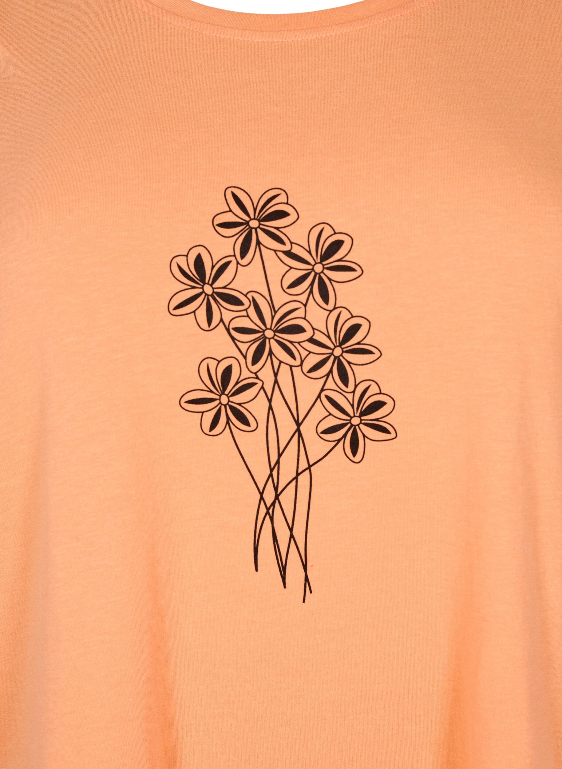Zizzi FLASH &ndash; T-shirt avec motif, Orange, Packshot image number 2
