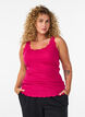 Top mit Spitzen, Pink, Model image number 0