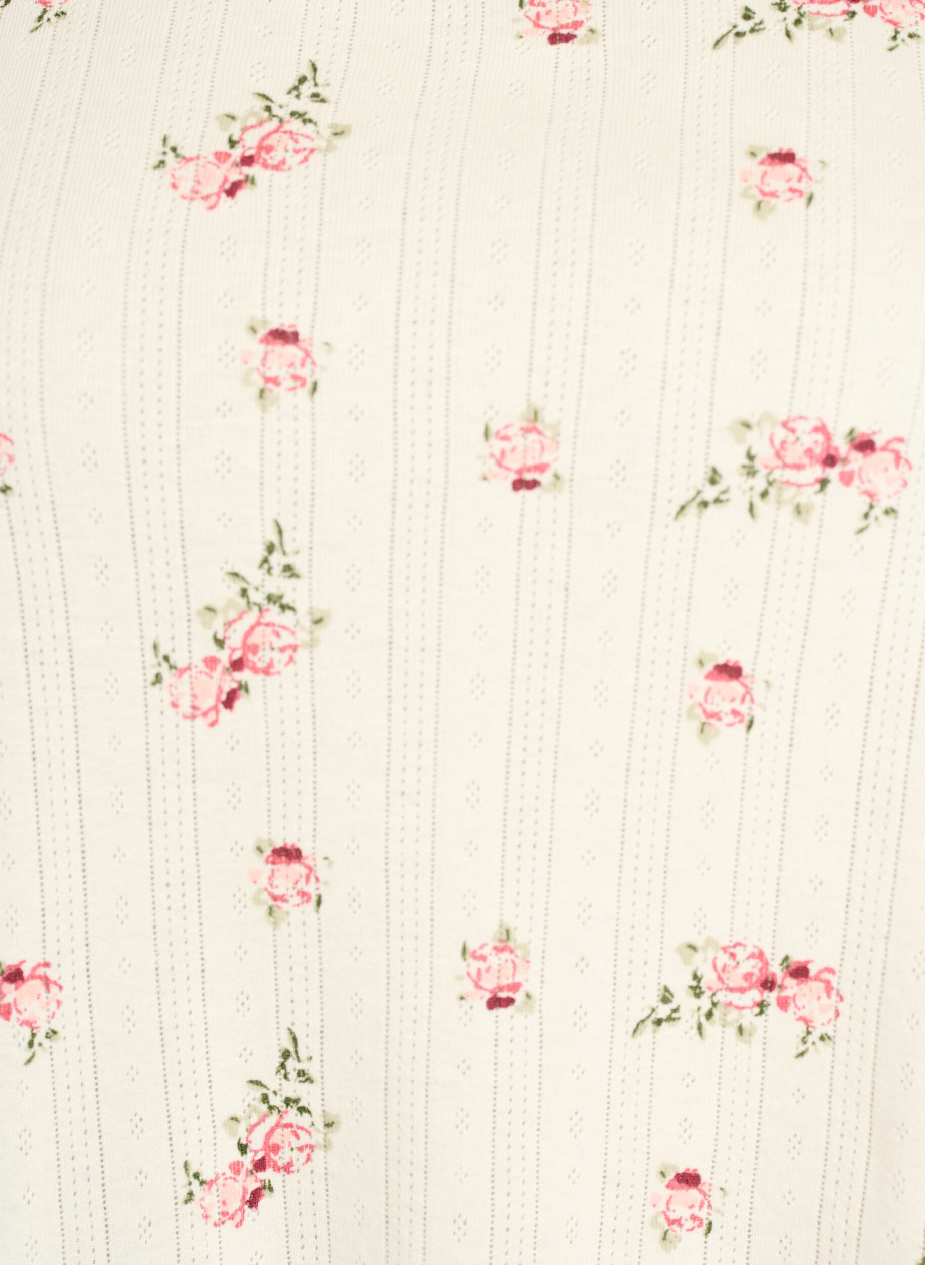 Zizzi Bio-Baumwoll-Pyjamaoberteil mit Fl&uuml;gel&auml;rmeln, Vanille, Packshot image number 2