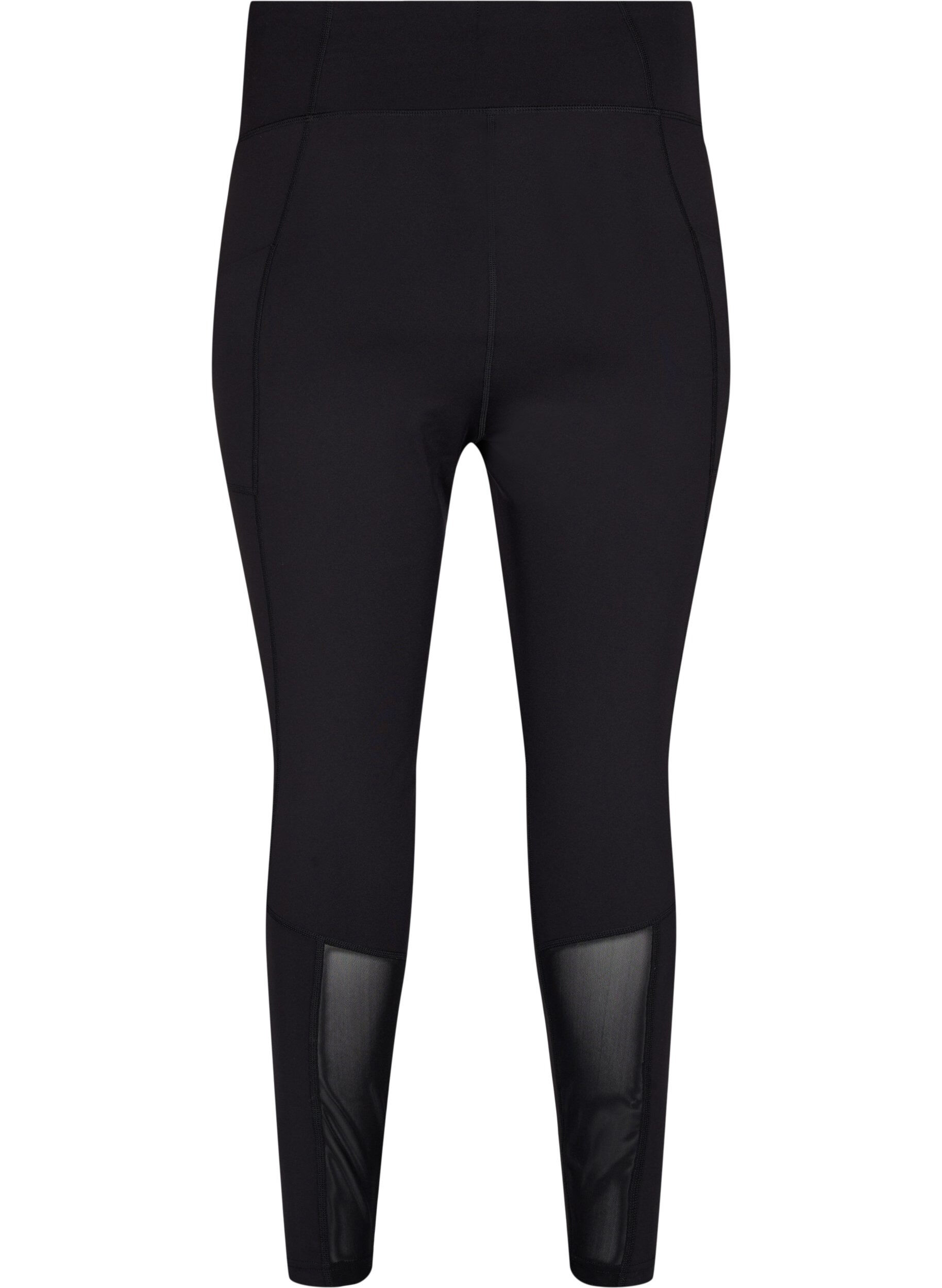 Zizzi CORE, POCKET TIGHTS - Legging de sport avec poche, Black, Packshot image number 1
