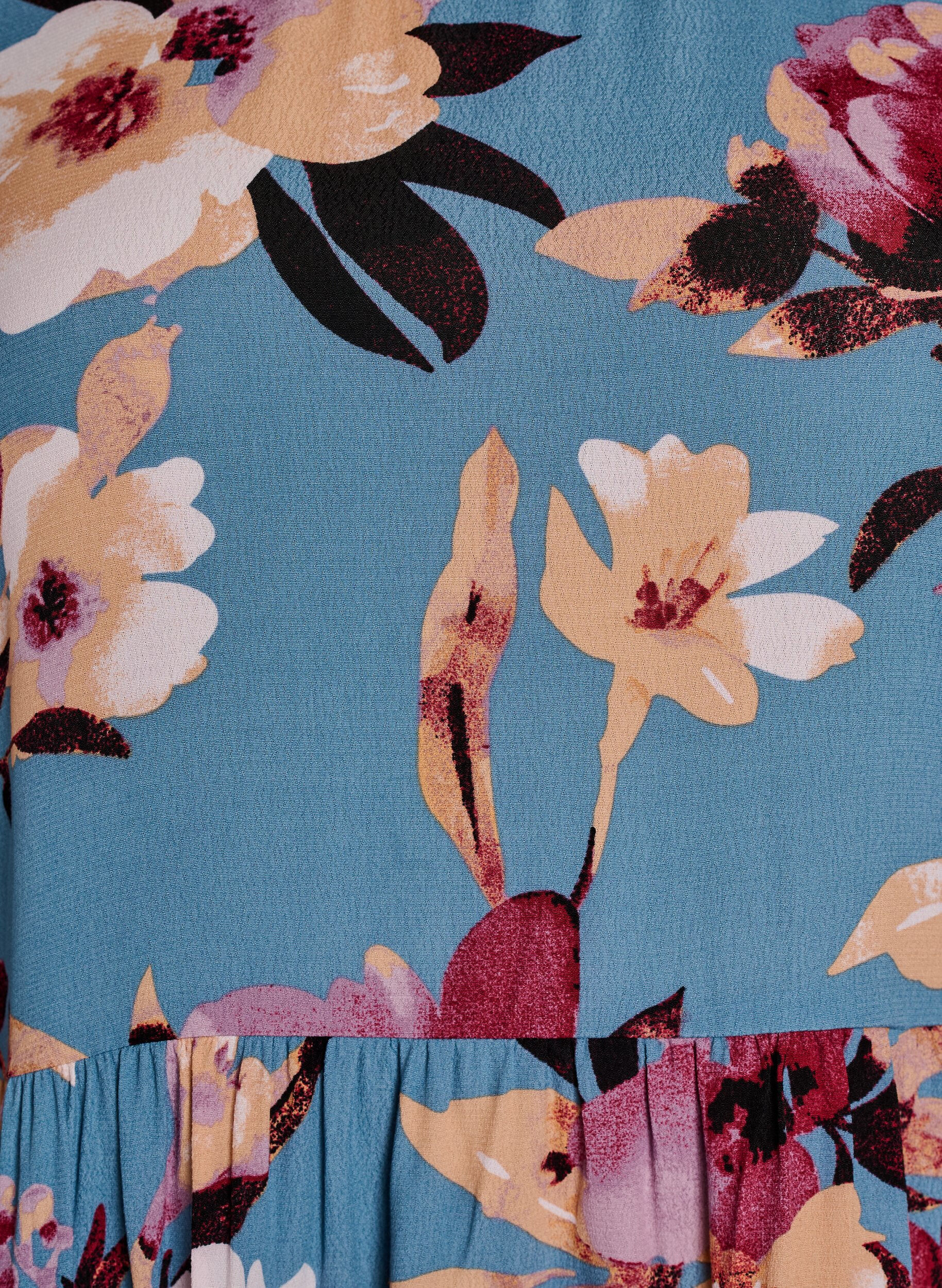 Zizzi Tunique &agrave; manches longues avec couture, Bleu Clair, Packshot image number 2